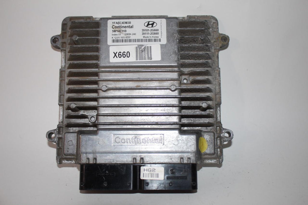 2011-2014 Hyundai Sonata Ecu Engine Computer Module 39101-2G660