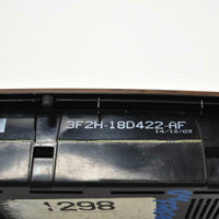 2004-2007 FORD FREESTAR CLIMATE CONTROL BEZEL WITH WOOD GRAIN 3F2H-18D422-AF - BIGGSMOTORING.COM