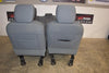 13-18 DODGE RAM FRONT & REAR SEAT SLATE GRAY SET OEM GOOD CONDITION full 4 door