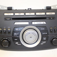 2010-2013 MAZDA 3 RADIO 6 DISC CHANGER CD PLAYER BBM466ARXB