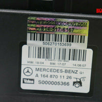 2006-2013 Mercedes Benz W164 ML550 Trunk Lid Lift Gate Control Module A164870112
