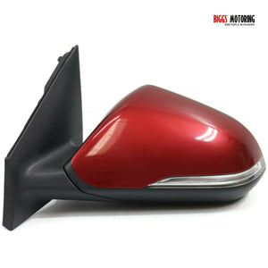 2015-2017 Hyundai Sonata Driver Left Side Power Door Mirror Red