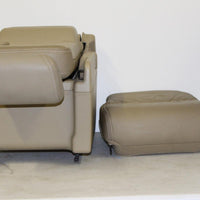 05-10 HONDA ODYSSEY PLUS ONE JUMP SEAT LEATHER TAN 09 NEWER 08-10 STORAGE CLEAN9