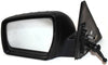 2010-2013 KIA SOUL LEFT DRIVER SIDE POWER DOOR MIRROR BLACK