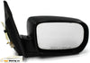 2003-2008 Honda Pilot Passenger Right Side Power Door Mirror Black 32170 - BIGGSMOTORING.COM