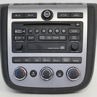 2006-2007 NISSAN MURANDO RADIO/CD PLAYER/AC & HEAT CONTROL 28185-CC20A - BIGGSMOTORING.COM