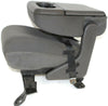 1999-2010 Ford F250 F350 Front Center Console Jump Seat W/ Cup Holder Gray - BIGGSMOTORING.COM