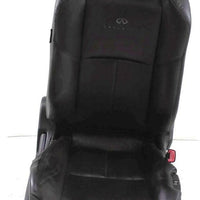 2003-2006 Infiniti G35 Coupe Front Passenger Power Black Leather Seat Complete - BIGGSMOTORING.COM