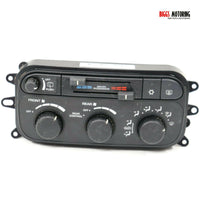 2001-2003 Dodge Durango Dual Zone Ac Heater Climate Control Unit P55056249AC - BIGGSMOTORING.COM