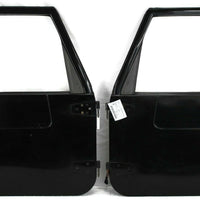 1997-2006 Jeep Wrangler Front Driver  & Passenger Side Full Door Black - BIGGSMOTORING.COM