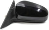 2012-2014 Toyota Camry Driver Left Side Power Door Mirror Black 32592