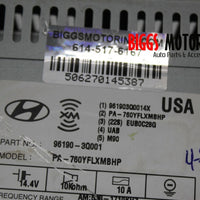 2011-2012 Hyundai Sonata Radio Stereo Cd Player 96190-3Q001