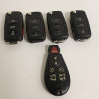 Lot Of 5 Volkswagen Key Fob Remotes Smart Keys Flip Key