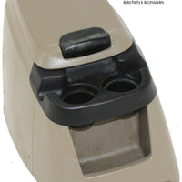 1999-2007 Ford F250 Excursion Floor Center Console W/ Storage & Cupholder - BIGGSMOTORING.COM