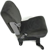 1999-2010 Ford F250 Center Console Jump Seat  W/ Storage Gray - BIGGSMOTORING.COM