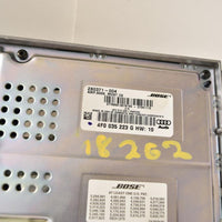 2005 - 2009 AUDI A6  BOSE RADIO AMPLIFIER 4F0 035 223 G HW :10 - BIGGSMOTORING.COM