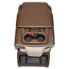 19-23 Dodge Ram 1500 Center Console Jump Seat Storage & Cupholder BROWN / TAN - BIGGSMOTORING.COM