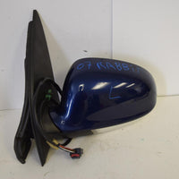 2006-2009 VOLKSWAGEN RABBIT BLUE LEFT DRIVER SIDE DOOR REAR VIEW MIRROR