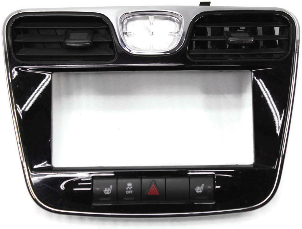 11-14 Chrysler 200 Dash Clock Hazard Switch Radio Bezel  P68044103Ab - BIGGSMOTORING.COM