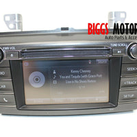 2013-2015 Toyota Rav4 100327 Radio Stereo Cd Player Display Screen 86140-42190