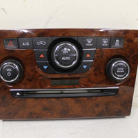 2011-2013 Chrysler 300 A/C Heater Climate Control Radio Switch Wood Grain