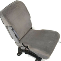 1999-2010 Ford F250 Center Console Jump Seat  W/ Storage Gray - BIGGSMOTORING.COM