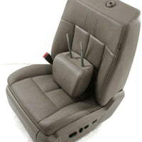 07-14 Lincoln Navigator Front Left Seat Power Memory Leather Beige Bag - BIGGSMOTORING.COM