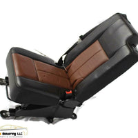 07-17 Ford Navigator Expedition Middle Center 2Nd Row Jump Seat  Leather 2 Tone - BIGGSMOTORING.COM