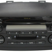 2004-2006 Toyota Sienna 16862 Radio Stereo Cassette Cd Player 86120-AE011 - BIGGSMOTORING.COM