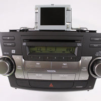 2008-2012 TOYOTA HIGHLANDER JBL RADIO 6 DISC CHANGER CD PLAYER 86120-48E60