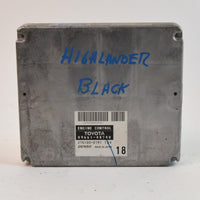 2005 Toyota Highlanger  Engine Computer Control Module 89661-48740 - BIGGSMOTORING.COM