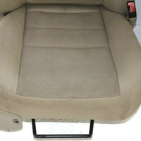 1999-2010 Ford F250 Passenger & Driver Side Front Seat Tan Cloth - BIGGSMOTORING.COM