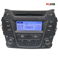 2015-2016 Hyundai Santa Fe Radio Stereo Bluetooth Mp3 Cd Player 96170-4Z1504X