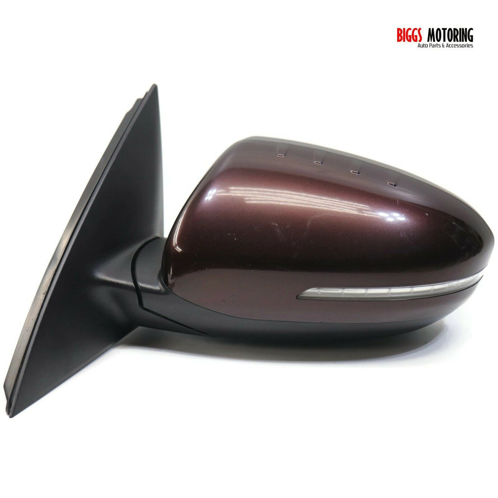 2011-2013 Kia Optima Driver Left Side Power Door Mirror Dark Cherry Metallic