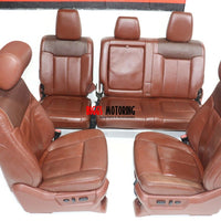 2011-2014 Ford F-250 F350 F450 Complete King Ranch Interior Seat Set