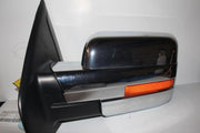 2011-2014 FORD F150 PICKUP DRIVER LEFT SIDE POWER DOOR MIRROR CHROME