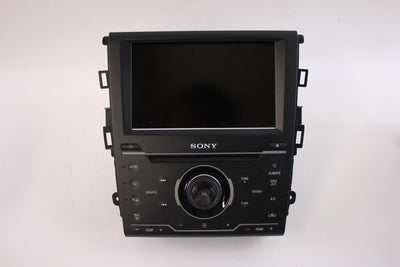 2013-2015 FORD FUSION RADIO FACE CD MECHANISM PLAYER DISPLAY SCREEN ES7T18E245PB