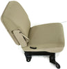 1999-2010 Ford F250 Center Console Jump Seat  W/ Storage  & Cup Holder Tan - BIGGSMOTORING.COM