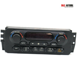 1998-2002 Oldsmobile Intrigue Ac Heater Climate Control Unit 16266023 - BIGGSMOTORING.COM