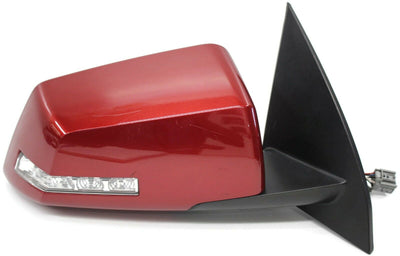 2009-2014  Chevy Traverse Passenger Right  Side Power Door Mirror Red