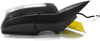 2008-2009 Mercedes Benz C300 Passenger Right Side Power Door Mirror Black 30966