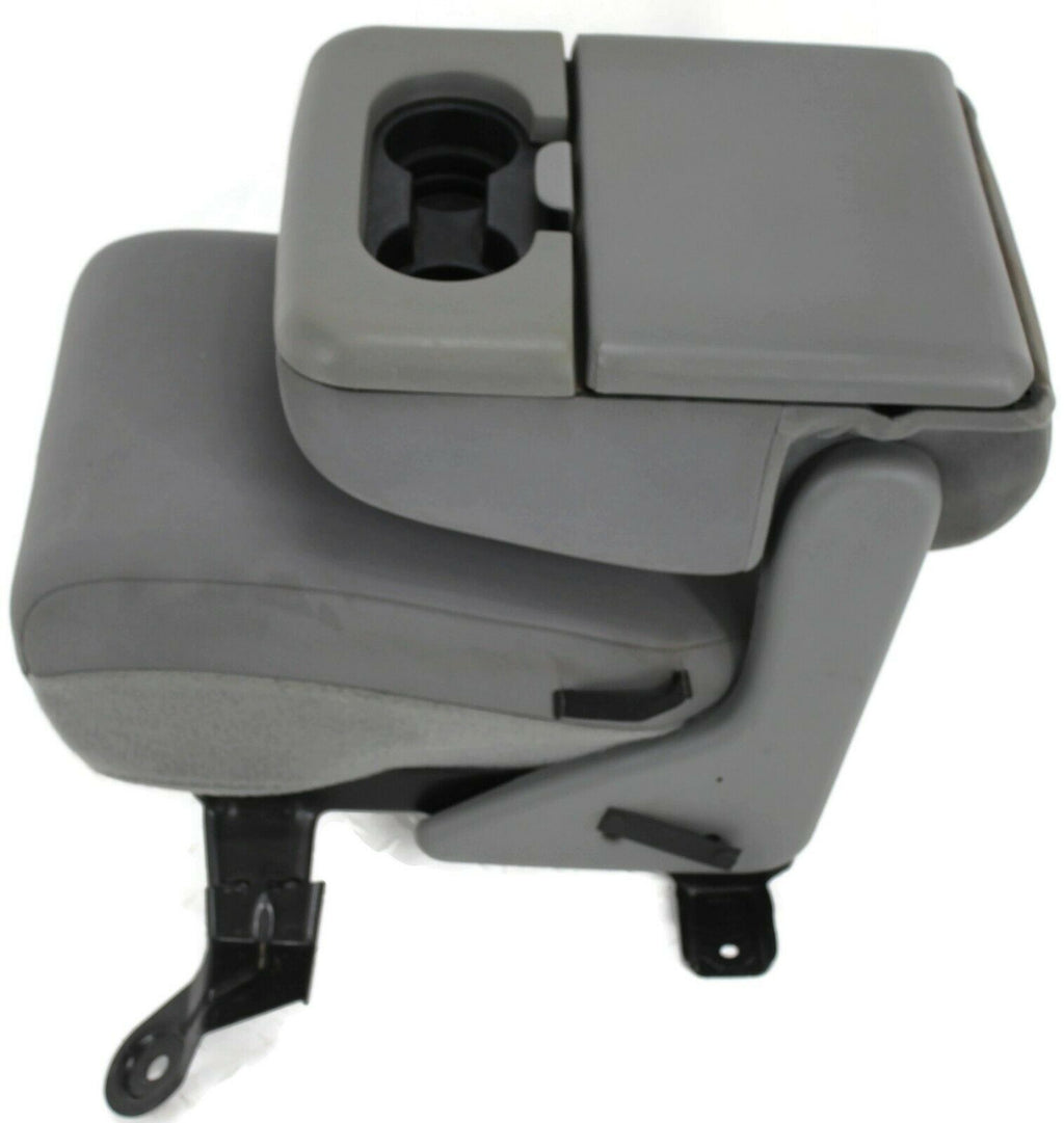 1999-2010 Ford F250 F350 Front Jump Center Console Seat Gray - BIGGSMOTORING.COM