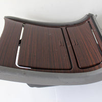 01-02 Cadillac Escalade Center Console Cup Holder & Ash Tray Woodgrain Trim Tan - BIGGSMOTORING.COM