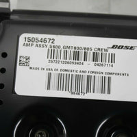 2003-2006 Chevy Silverado Suburban Bose Amplifier Amp15054672 - BIGGSMOTORING.COM