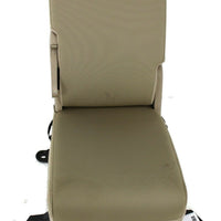 1999-2010 Ford F250 Center Console Jump Seat  W/ Storage  & Cup Holder Tan - BIGGSMOTORING.COM