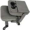 1999-2010 Ford F250 F350 Front Center Console Jump Seat W/ Cup Holder Gray - BIGGSMOTORING.COM