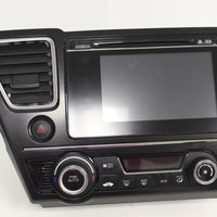 2014-2015 HONDA CIVIC DASH RADIO/TOUCH SCREEN/CD PLAYER 39100-TR6-A52-M1