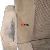 1999-2000 Ford F150 XLT Super-Cab Quad-Driver Side Cloth Seat TAN W/O SEAT TRACK