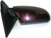 2010-2012 KIA FORTE PASSENGER RIGHT SIDE POWER DOOR MIRROR DARK CHERRY