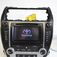 2012-2013 TOYOTA CAMRY RADIO STEREO CD PLAYER TOUCH SCREEN 86140-06010